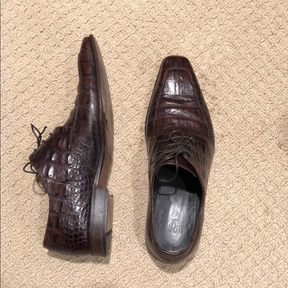 Boss Hugo boss alligator skin embossed shoes IT 8 main image 6